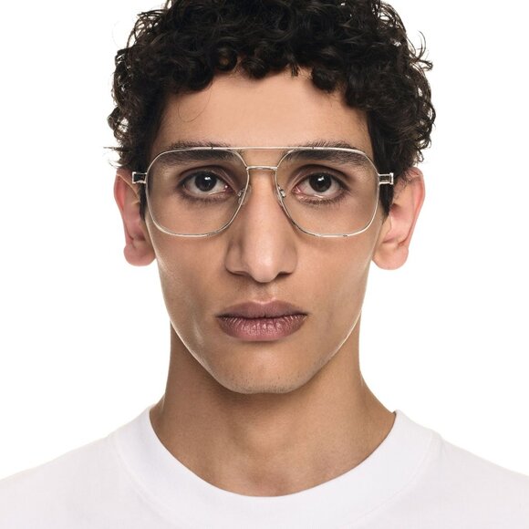 Off-White STYLE 7J Men Eyeglasses – Gold Aviator Frame | Model OERJ07J 7600 - Picture 11 of 11